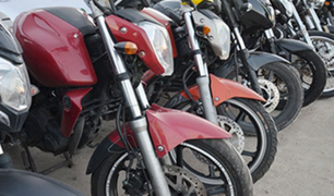 Recuperan 97 motocicletas robadas que eran usadas por delincuentes