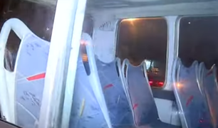 Callao: policía frustra robo en cúster con 30 pasajeros