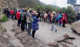 Las Bambas: comuneros vuelven a bloquear Corredor Minero y piden reunión con Castillo