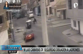 Chorrillos: vecinos instalan cámaras de seguridad cansados de robos