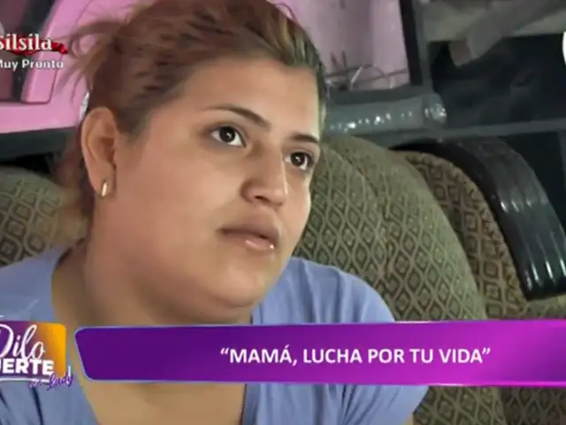 Mujer pide que su madre luche por su vida y busca ayudarla a superar su depresión