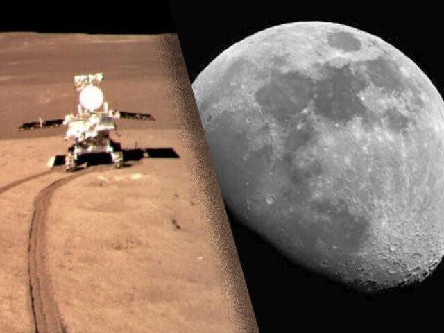 Detectan “in situ” señales de agua en la Luna con el módulo Chang’E-5