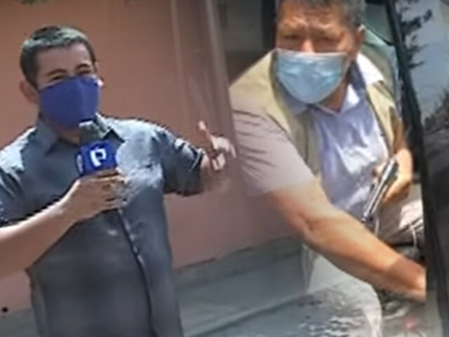 Valiente conductor “detiene” a periodista de BDP que realizaba una recreación de robo al paso