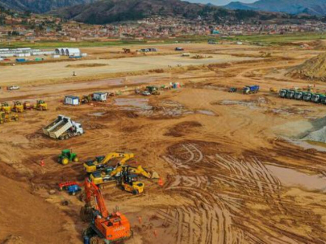 Cusco: Aeropuerto Internacional de Chinchero inició ejecución de segunda etapa