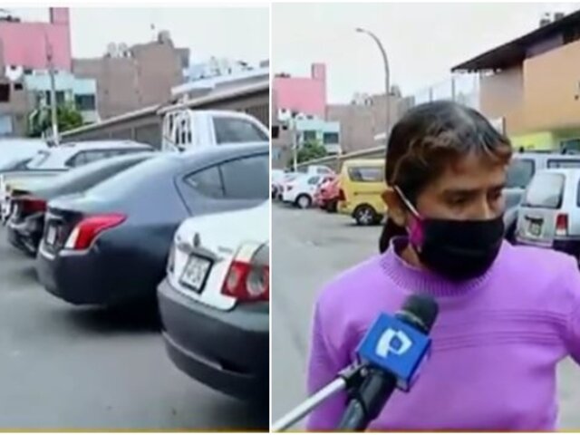 Los Olivos: vecinos denuncian que han convertido calles en enormes "cocheras"