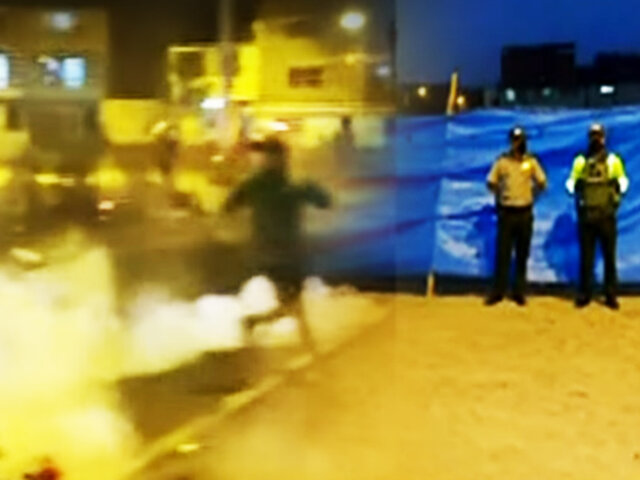 ¡Impactantes imágenes! SJL: Se registró violento enfrentamiento por disputa de terreno en Canto Rey