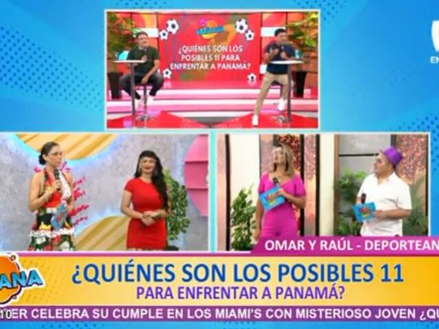 Deporteando en D Mañana: ¿Cómo viene Perú a puertas de jugar contra Panamá?