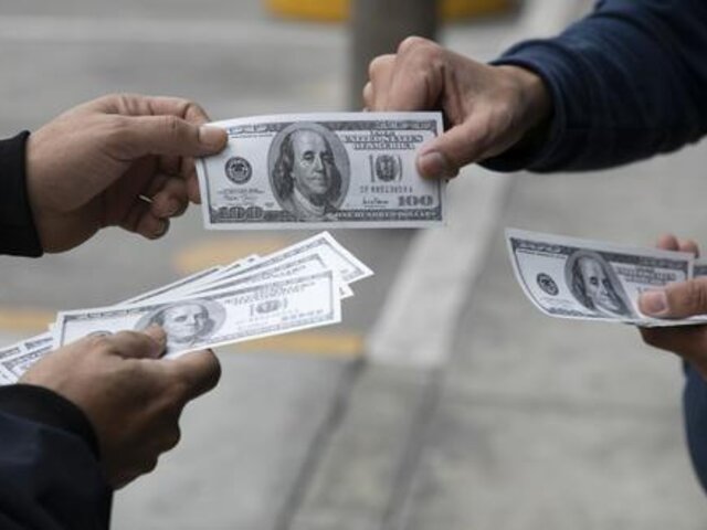 Precio del Dólar HOY: divisa se incrementa 0.10% en el mercado peruano