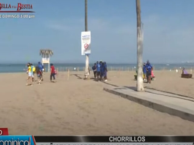 Costa Verde: bañistas acuden a las playas pese a oleajes anómalos registrados en la víspera