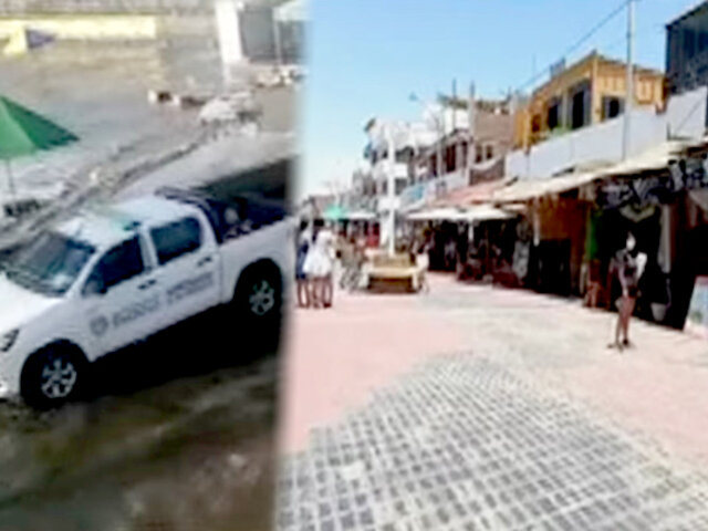 Oleaje anómalo en Paracas: alerta continúa para actividades recreativas en el mar