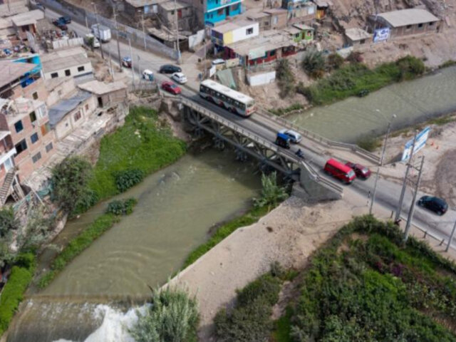 Municipalidad de Lima anuncia construcciÃ³n de nuevo puente sobre el rÃ­o LurÃ­n