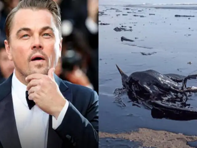 Actor Leonardo DiCaprio se pronunció sobre  derrame de petróleo en Ventanilla
