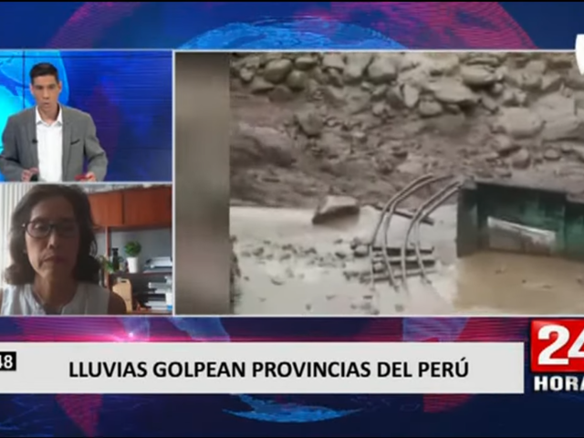 Intensas lluvias golpean provincias del Perú y causan estragos
