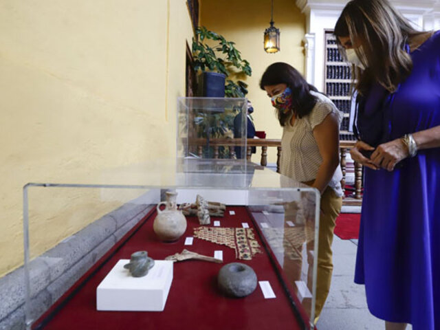 Ministerio de Cultura recibió más de 100 piezas históricas que fueron repatriadas de América y Europa
