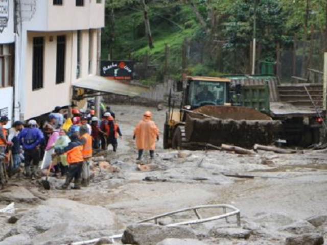 Machu Picchu: huaico deja hasta el momento cuatro heridos, un desaparecido y graves daños