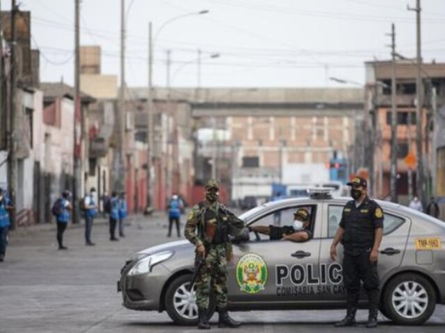 Gobierno declara en emergencia a Lima Metropolitana y Callao ante desborde de delincuencia