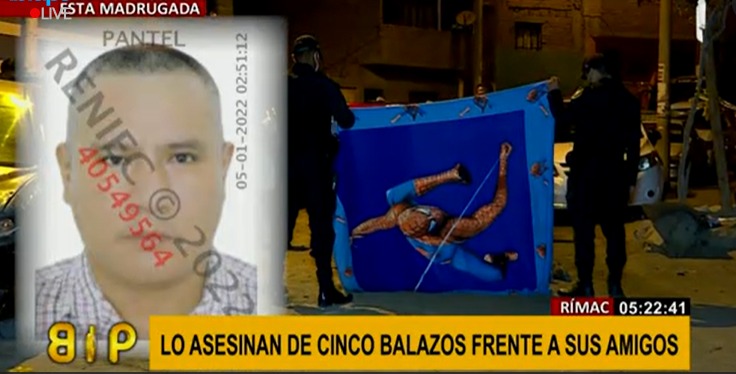 Rímac Sicarios En Moto Asesinan De Cinco Balazos A Albañil Panamericanavideo 