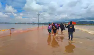 Puno: Gobierno Regional lleva ayuda humanitaria a agricultores afectados por desborde de río