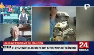 Accidentes de tránsito: un flagelo que se sigue acrecentando en el Perú