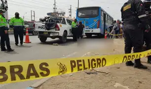 Los Olivos: hombre fallece al caer de puente tras accidente de tránsito