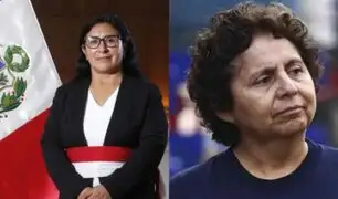 Ministra de la mujer defiende a Susel Paredes tras sufrir agresiones homofóbicas