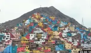 Cerro San Cristóbal: presentan macromural más grande de Latinoamérica inspirado en pasado inca