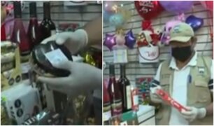 San Valentín: intervienen galería donde vendían postres y chocolates vencidos en Independencia