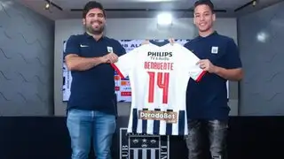 Cristian Benavente fue presentado como nuevo jugador de Alianza Lima