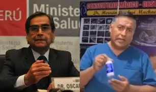 Óscar Ugarte cuestiona a ministro de Salud: "Esperemos que se rectifique públicamente"
