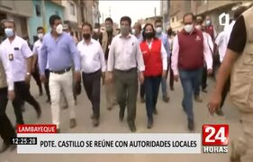 Pedro Castillo: "Estamos evaluando premiar a las ciudades más limpias del país"