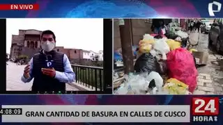 Cusco: gran cantidad de basura en las calles de la ciudad imperial