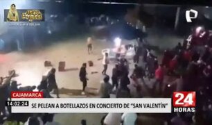 Cajamarca: Concierto por "San Valentín" termina en pelea a botellazos