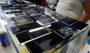 SJL: incautan 1.500 celulares robados durante intervención a galerías