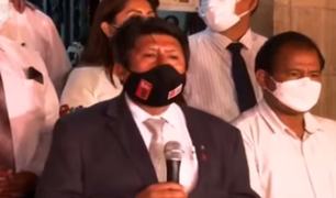 Perú Libre anunció que apoyará al Gabinete de Aníbal Torres y dará el voto de confianza