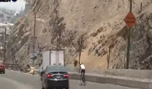 ¡Atención ciclistas! Prohíben tránsito de bicicletas en el Cerro Centinela en la Molina