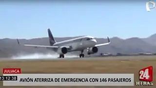Juliaca: avión presentó fallas mecánicas y tuvo que aterrizar de emergencia