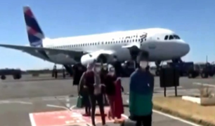 Juliaca: avión con 146 pasajeros aterrizó de emergencia