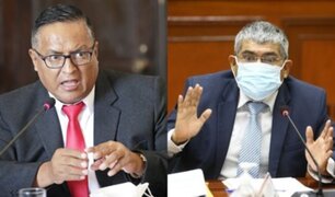 Congresistas presentan mociones de interpelación contra ministros de Salud y de Justicia