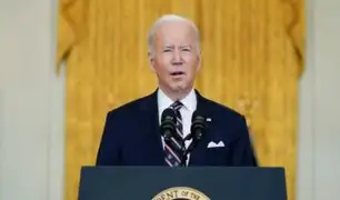 Joe Biden condena el ataque militar "no provocado e injustificado" de Rusia contra Ucrania