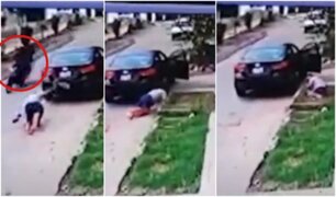 SMP: dos sicarios a bordo de moto asesinan de cuatro disparos a hombre cuando lavaba auto