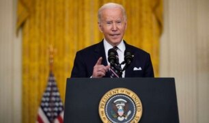 Joe Biden confirmó nuevo paquete de sanciones económicas contra Rusia
