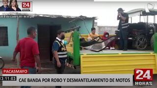 Pacasmayo: cae banda que robaba y desmantelaba motos