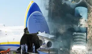Rusia destruye el avión más grande del mundo en bombardeo a Ucrania