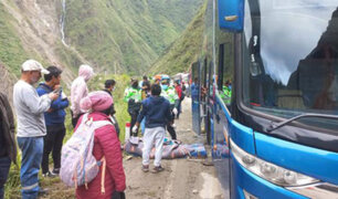 Tragedia en Tarma: roca cae sobre ómnibus interprovincial y mata a una pasajera