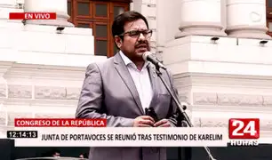 Congresista Zeballos niega declaraciones de López: “no estamos inmersos en corrupción”