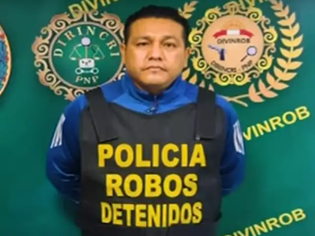 SJM: capturan a delincuente que robó joyas valorizadas en 150 000 dólares en Miraflores