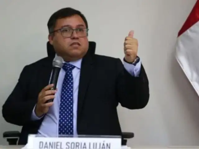 Daniel Soria: Poder Judicial admitió a trámite acción de amparo