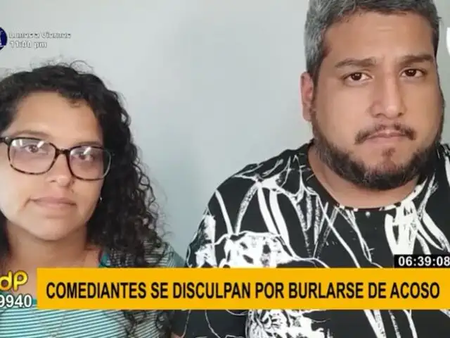 Youtubers Ricardo Mendoza y Norka Gaspar se disculpan tras burlarse de agresión sexual a niña