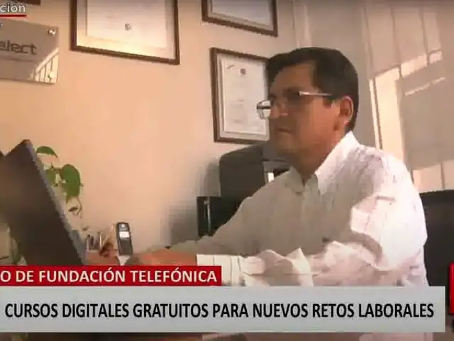 Fundación Telefónica ofrece cursos de formación digital gratuitos