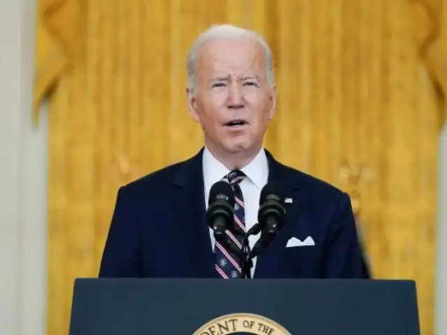Joe Biden condena el ataque militar "no provocado e injustificado" de Rusia contra Ucrania